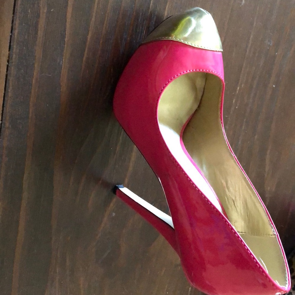 Pink heels